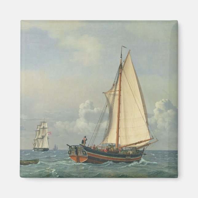 Aimant La mer, 1831 (Devant)