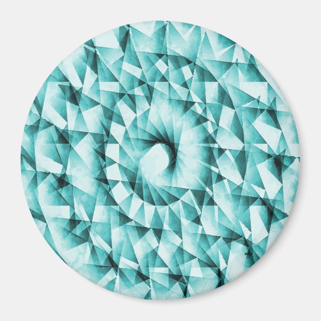 Aimant La Mer Géométrique..... (Devant)