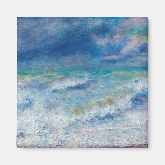 Aimant La mer par Pierre-Auguste Renoir Art (Devant)