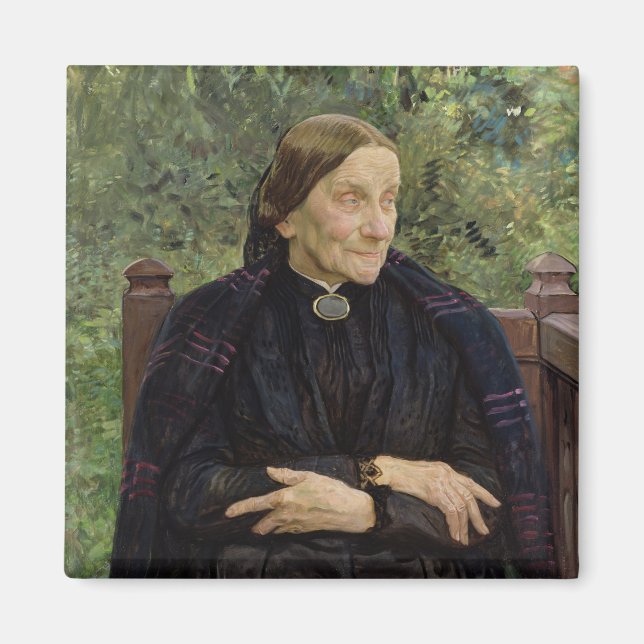 Aimant La mère de Lichtwark, 1908 (Devant)