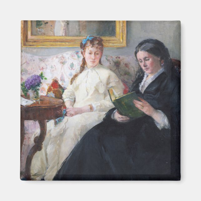 Aimant La mère et la soeur de l'artiste, Berthe Moriso (Devant)