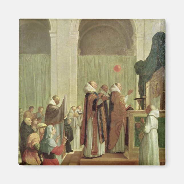 Aimant La messe de Saint-Martin de Tours, 1654 (Devant)