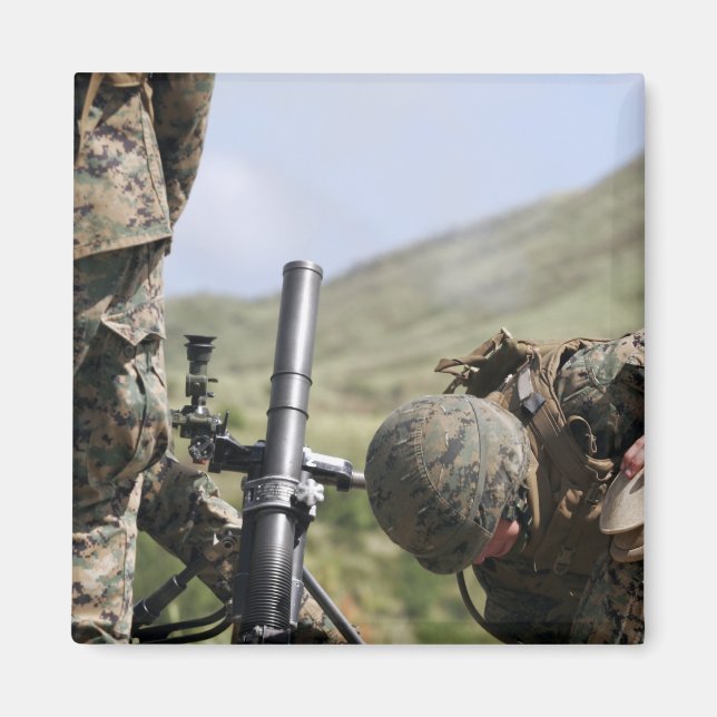 Aimant La méthode de tir direct des mortiers (Devant)