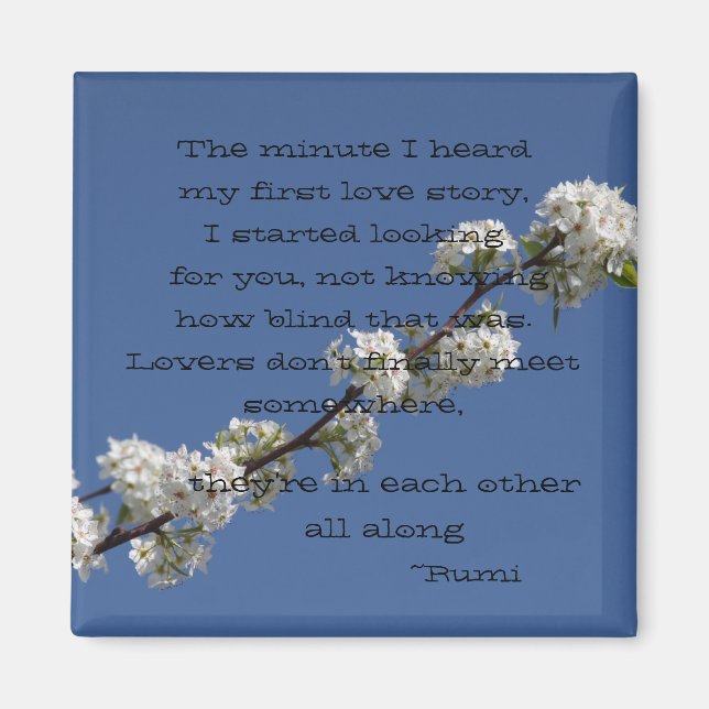 Aimant La minute où j'ai entendu ma première histoire d'a (Devant)