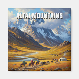 Aimant La Mongolie de l'Altaï voyage