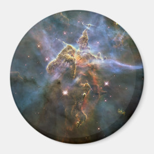 Aimant La montagne mystique en Carina Nebula Espace Hubbl