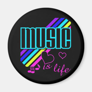 Aimant La musique est la vie