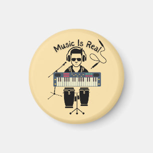 Aimant La musique est réelle