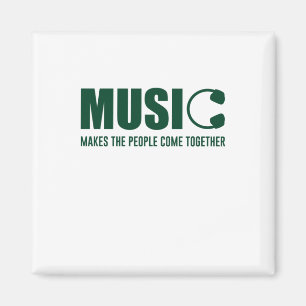 Aimant La Musique Rassemble Les Gens