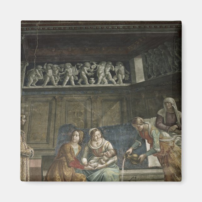 Aimant La naissance de la Vierge, 1485-1490 (Devant)