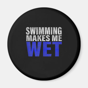 Aimant La natation me rend Débardeur