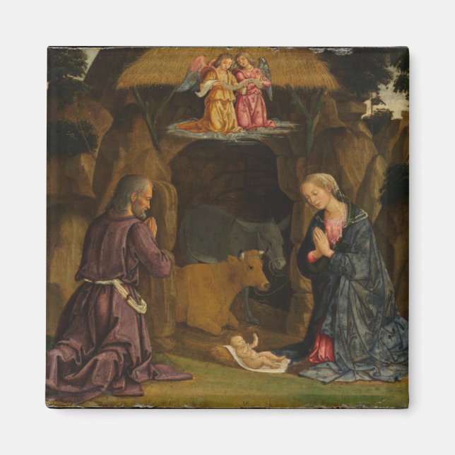 Aimant La Nativité, années 1480 (Devant)