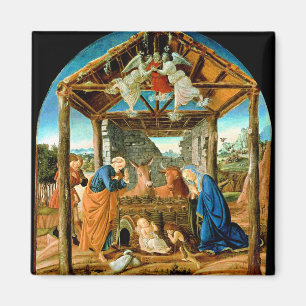 Aimant La Nativité, célèbre peinture de Sandro Botticelli