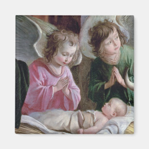 Aimant La Nativité, de l'autel de Buxtehude, 1400-10