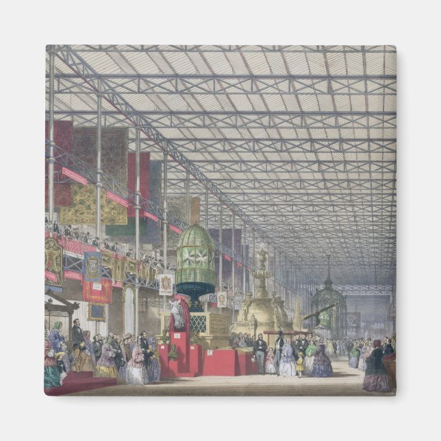 Aimant La nef britannique de la Grande Exposition, 1851 ( (Devant)
