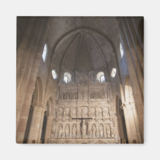 Aimant La Nef Du Monastère De Père Noël Maria De Poblet
