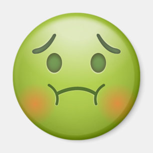 Aimant La note en difficulté Emoji font face