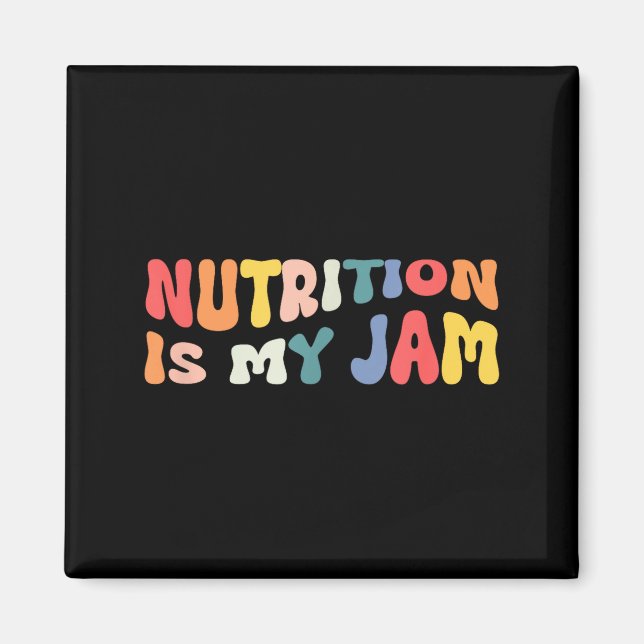 Aimant La nutrition est mon truc Citation drôle pour Rdn  (Devant)