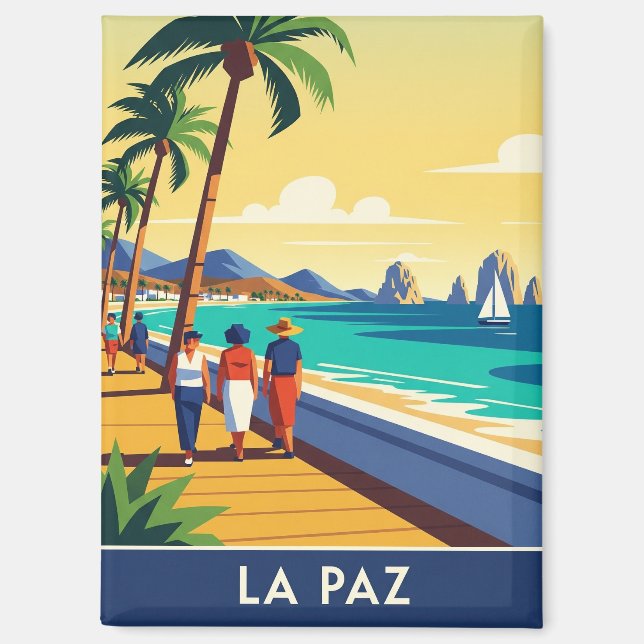 Aimant La Paz Baja California Sur Mexico (Recto)