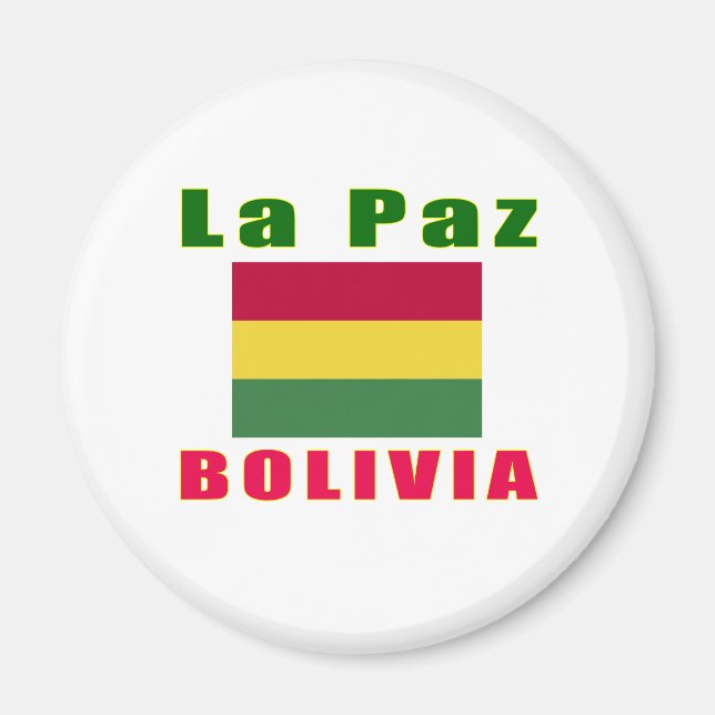 Aimant La Paz Bolivie (Devant)