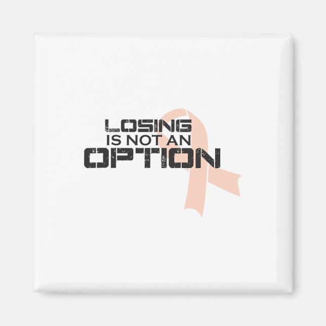 Aimant La Perte N'Est Pas Une Option Sensibilisation Au C (Devant)