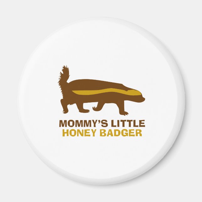 Aimant La petite blonde de miel de maman (Devant)
