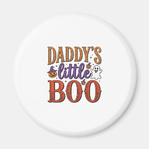 Aimant La petite Boo vintage Halloween de papa
