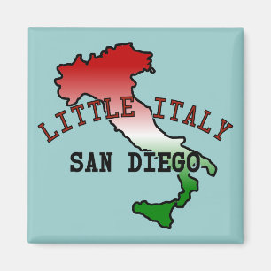 Aimant La peu d'Italie San Diego