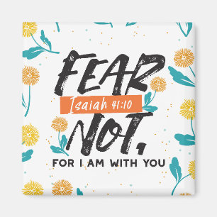 Aimant La Peur Pas Isaïe Bible Verse Conception Inspirant