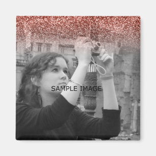 Aimant La photo faite sur commande   d'Instagram créent