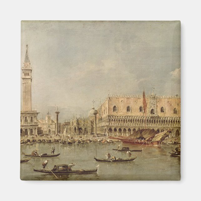 Aimant La Piazzetta et le Palais Ducale (Devant)