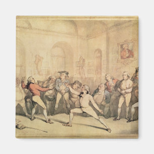 Aimant La pièce de clôture d'Angelo, pub. 1787