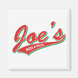 Aimant La pizza et les pâtes de Joe