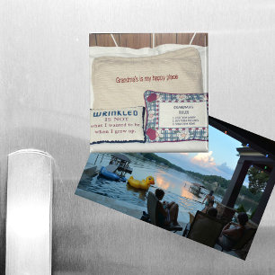 Aimant La place de grand-mère est mon endroit heureux