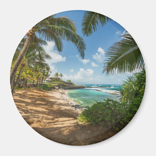 Aimant La plage de Kuau Cove | Maui, Hawaii (Devant)
