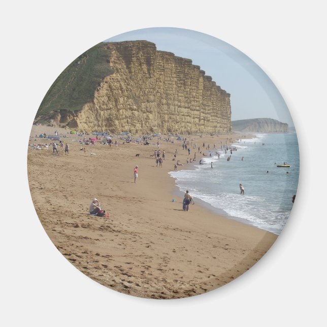 Aimant La plage de West Bay (Devant)