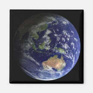 Aimant La pleine terre de l'espace montrant l'Australie