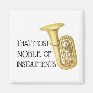Aimant La plus grande noblesse d'instruments - Tuba Magne