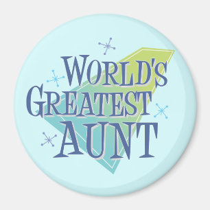 Aimant La plus grande tante du monde