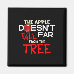 Aimant La pomme ne tombe pas loin de l'arbre Apple Pic