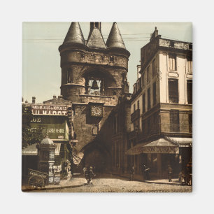 Aimant La porte d'horloge, Bordeaux, France