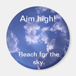 Aimant La portée d'aimant pour le ciel., visent haut !
