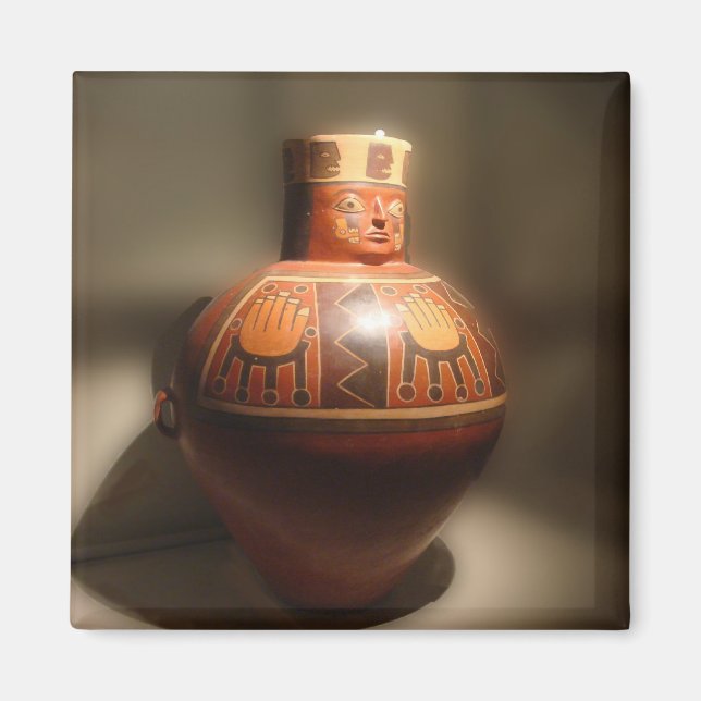 Aimant La poterie du musée de Lima (Devant)