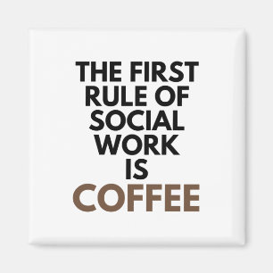 Aimant La Première Règle Du Travail Social Est L'Aide A