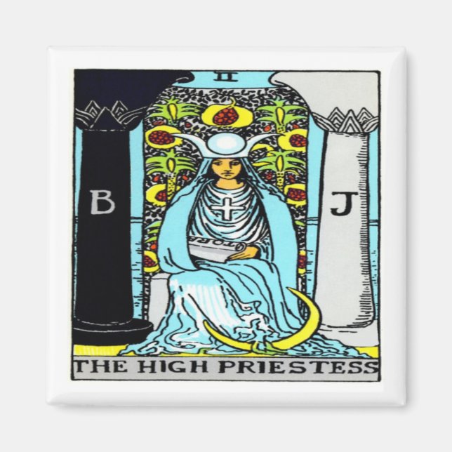 Aimant La prêtresse (Devant)