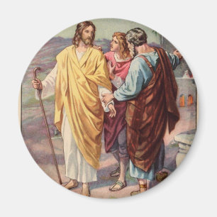 Aimant La promenade vers emmaus