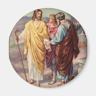 Aimant La promenade vers emmaus