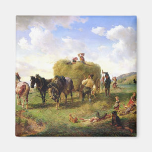 Aimant La récolte de foin, 1869