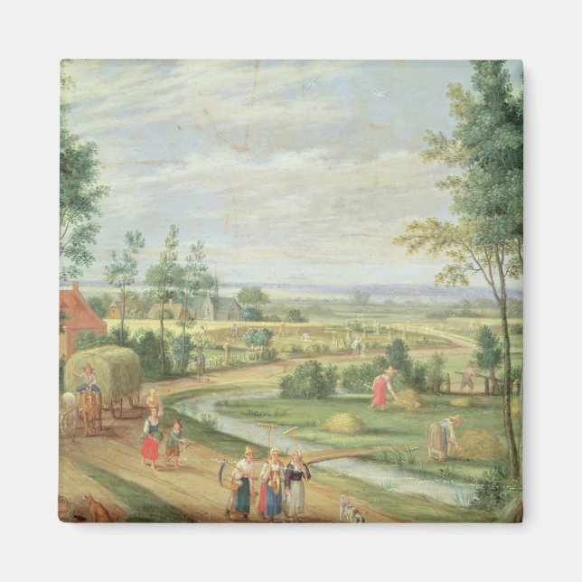 Aimant La récolte, ou l'été (Devant)