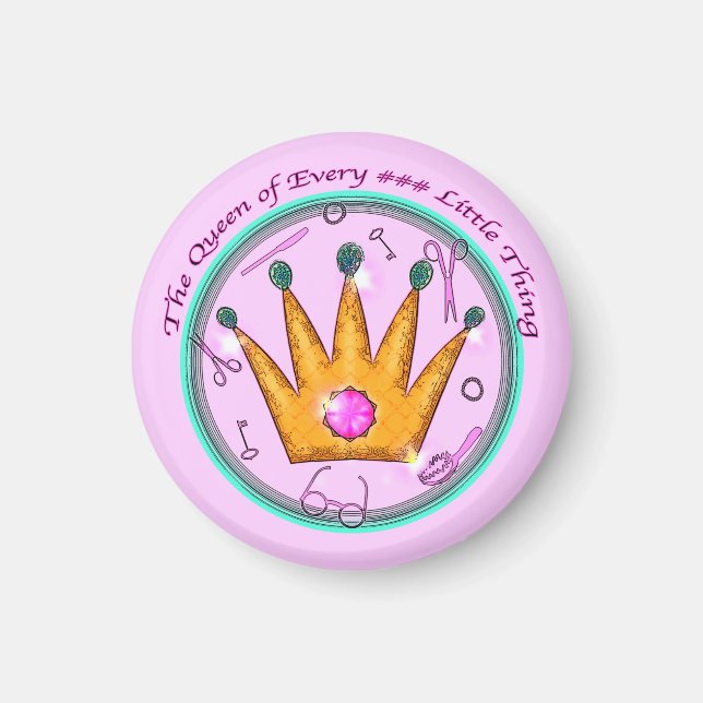 Aimant La Reine de Chaque Petite Chose   (Devant)